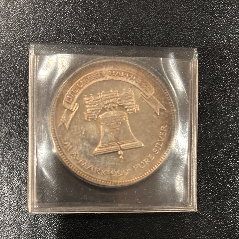 1982 Liberty Bell Silver Coin
